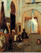 unknow artist Arab or Arabic people and life. Orientalism oil paintings 199 Sweden oil painting artist